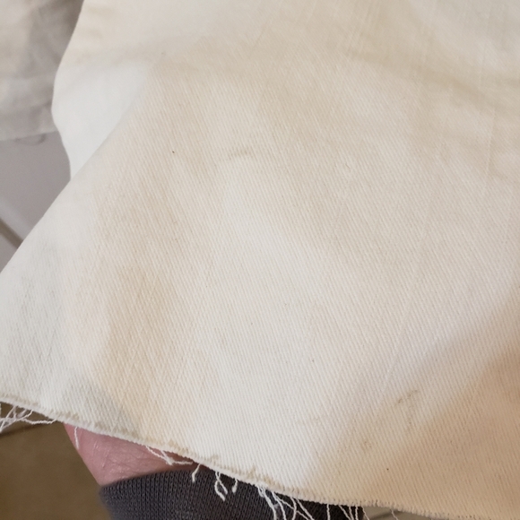 7 For All Mankind Size 30 Bootcut Women's Cream Jeans - Picture 9 of 15